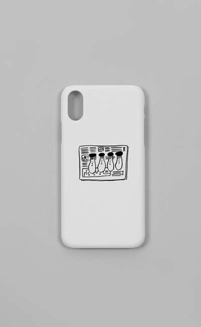 [DDUKKKATTA] FARM iPhone Case (Shroom Paper)