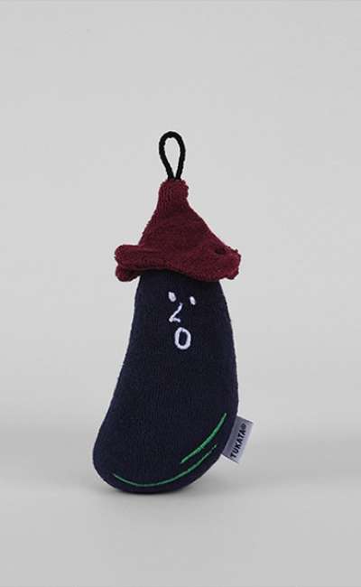 Gaji (Small) Terry-towel Cotton Doll Keyring