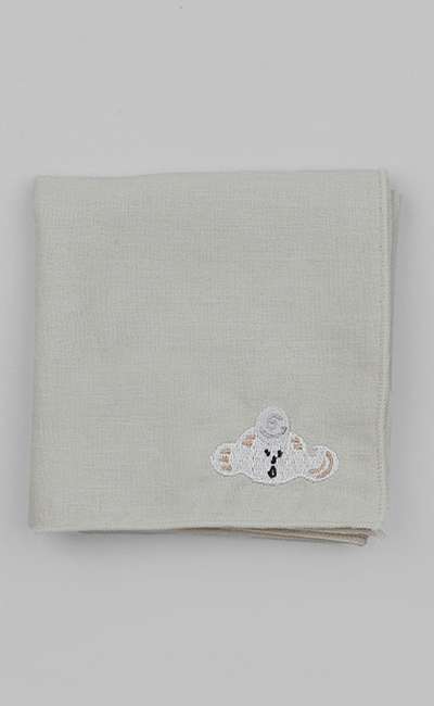 Ttukattta Embroidered Handkerchief - Luck