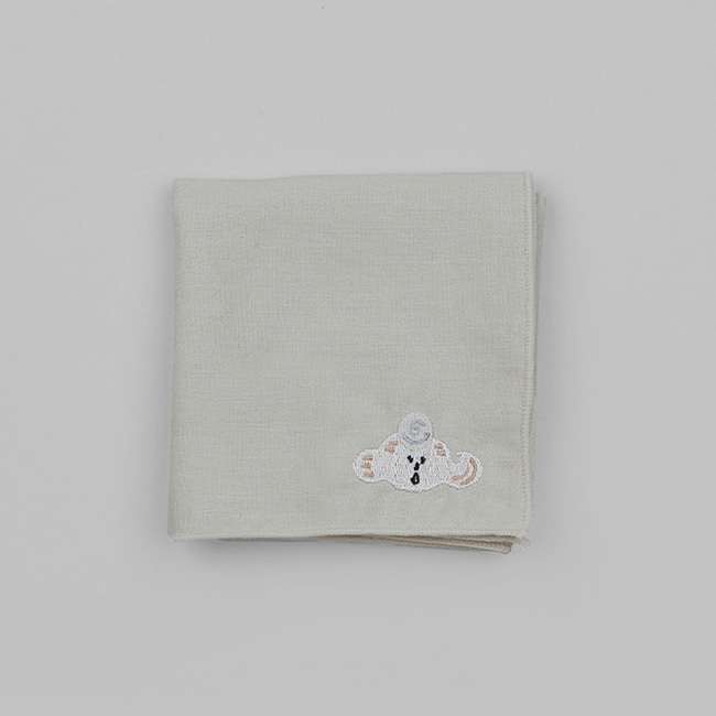 Ttukattta Embroidered Handkerchief - Luck