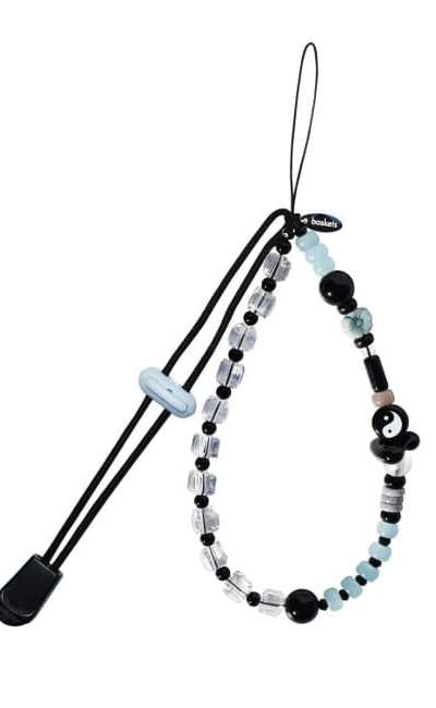 CHARM CHARM STRAP Black 001