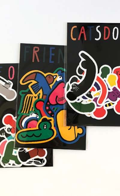 BYDY Sticker Pack 3 Types
