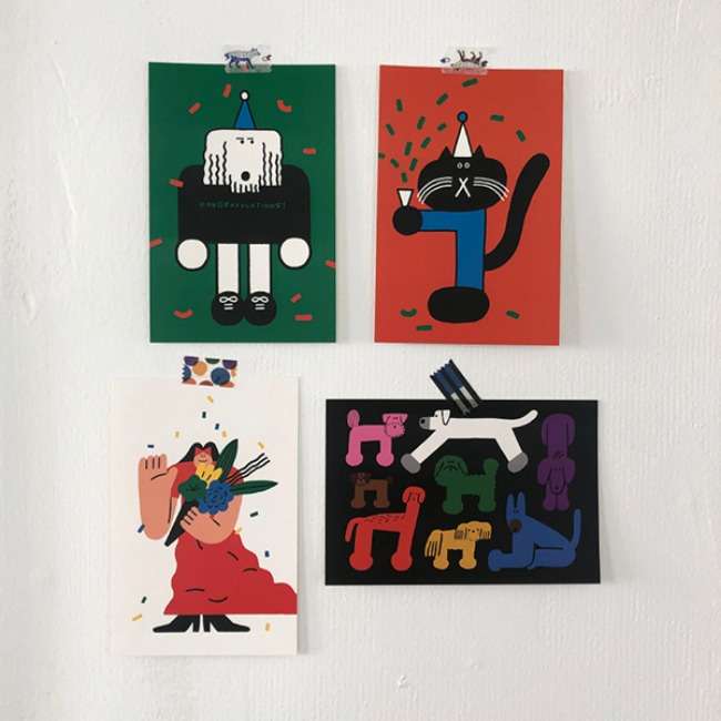 BYDY Postcard Series 1 (4 Types)