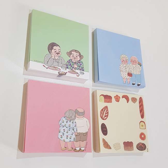 Illustration Thick Memo Pad