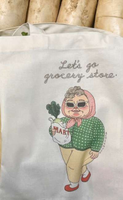 Bom Office Mart Grandma Eco Bag