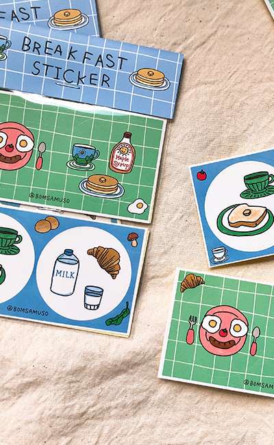 BREAKFAST STICKER
