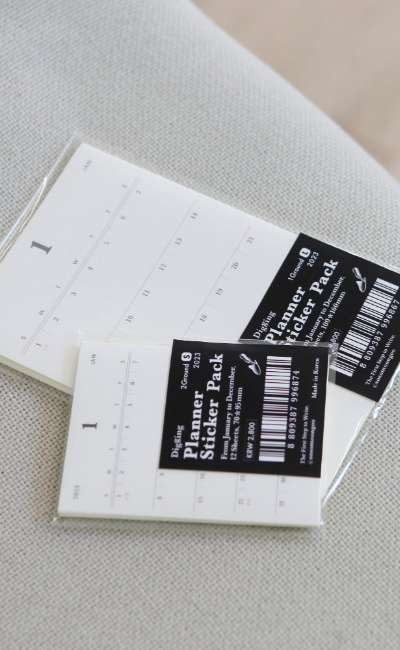 Sosomunggu Digging Calendar Sticker Pack S/L