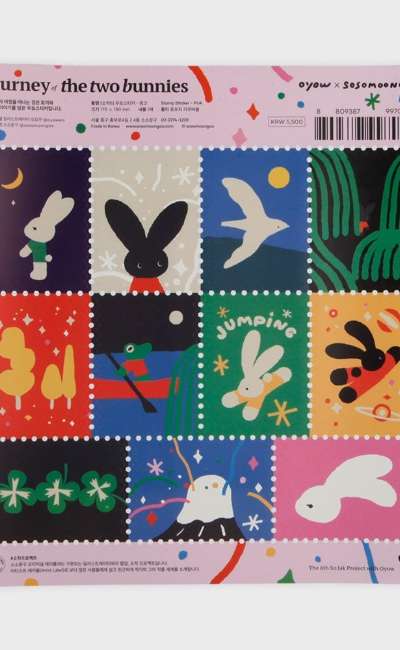 Sozak 6 Removable Stamp Sticker with Oyoyu