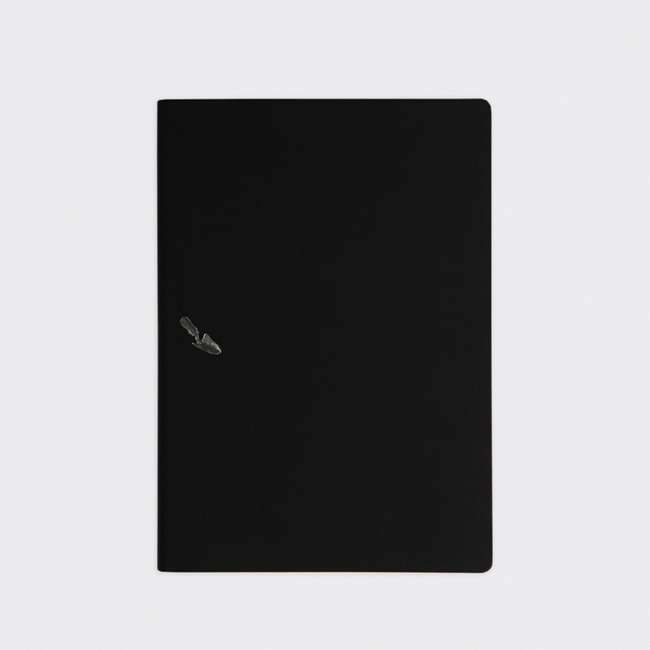 Soso Stationery Digging Note Plain: Black Gilding