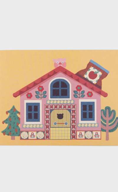 【소소文具】Oink House ミニノートブック