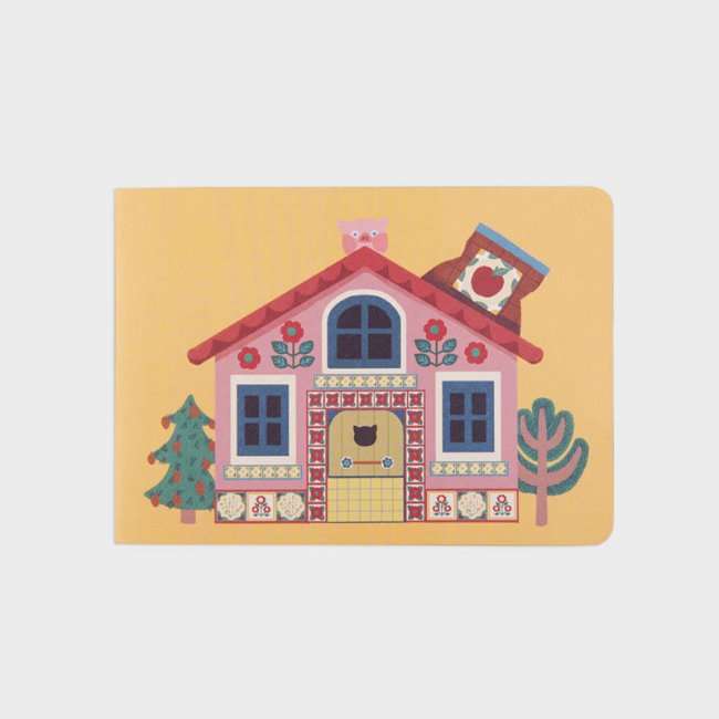 Oink House Mini Notebook by Sosoemunggu
