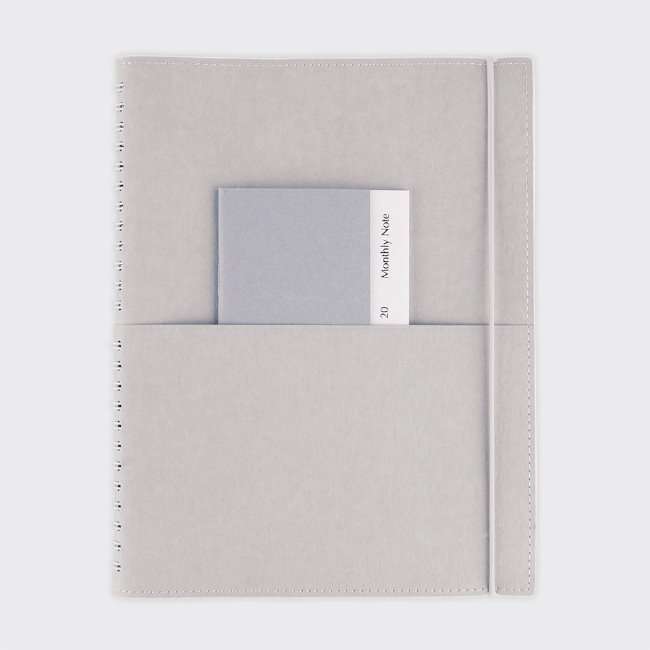 Sosomungu Half Diary L - Warm Gray