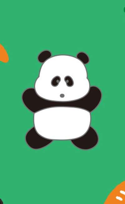 勤勉パンダに失敗はない パンダバッジ
