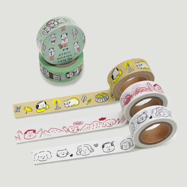 [Azassi] Masking Tape (4 Types)