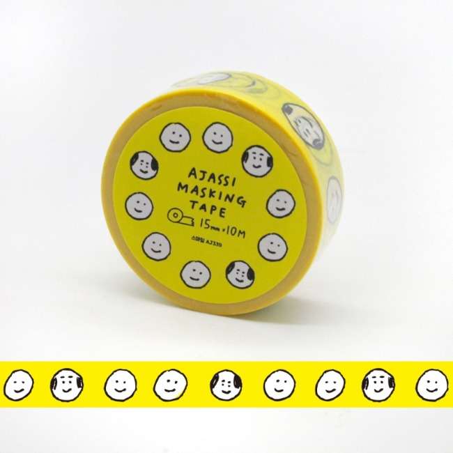 [Azie] Masking Tape 10M - Smile AJ339