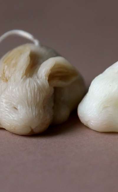 rabbit candle