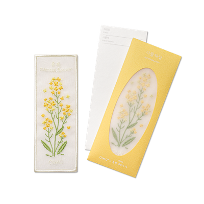 [OIMU x Completely Fooled] Plant Collection Bookmark_Rapeseed Flower