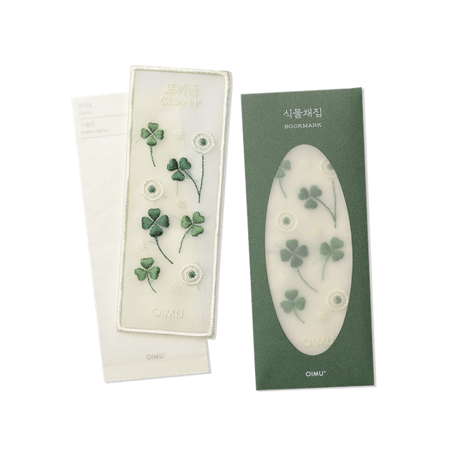 Plant Collection Bookmark_Clover