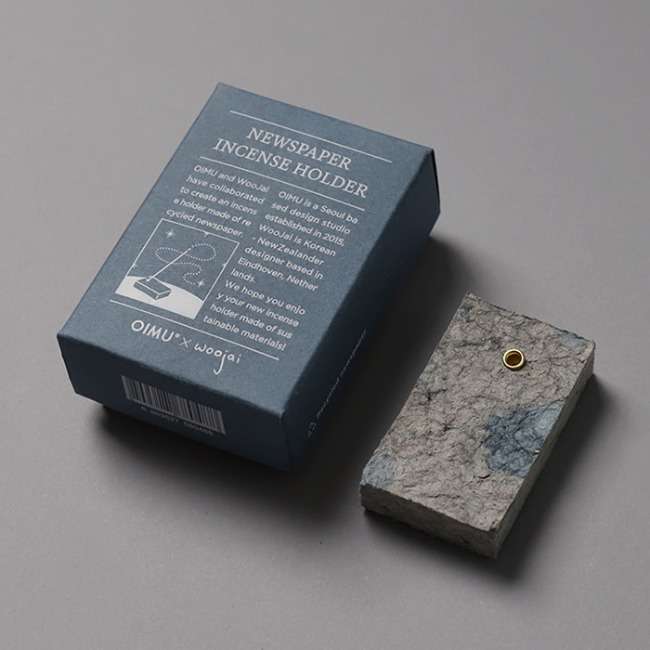 [OIEMOU] Newspaper Incense Holder