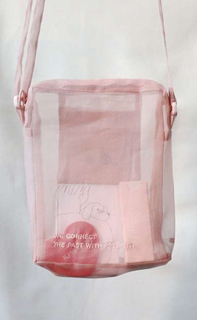 [オイム] Nobangbag mini _ ピンクグレー