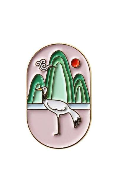 [オイミュ] Fortune badge _ 十長生図