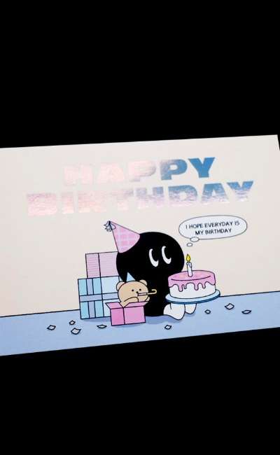 HBD 葉書