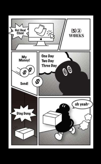 もるんぎ - 택配バッジ