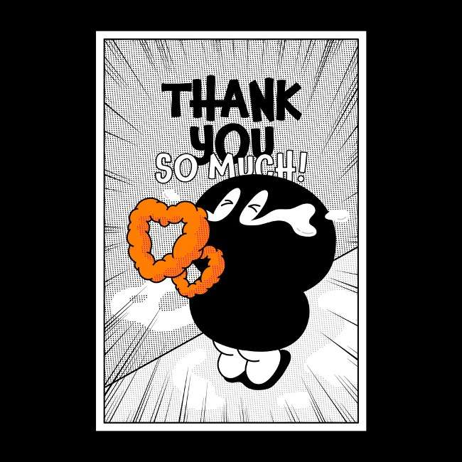 Thank you so much! Postcard