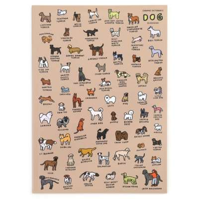 A5 Note - Dog (Dictionary)