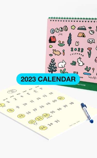 ゼロパーゼロ 2023デスクカレンダー