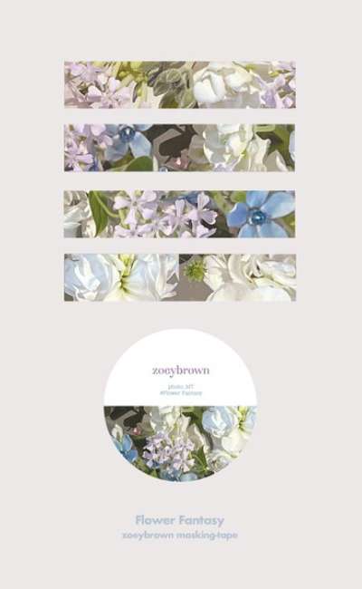 FLOWER FANTASY マスキングテープ