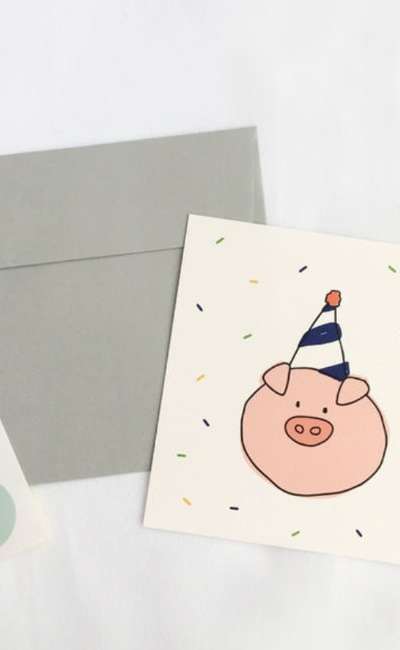 piggy card