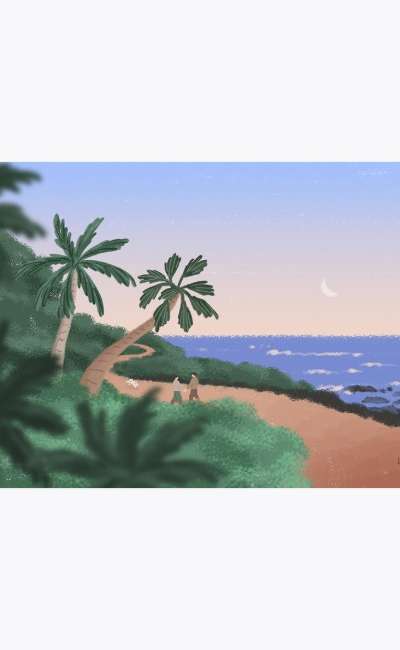 ポストカード 46_西帰浦 散策