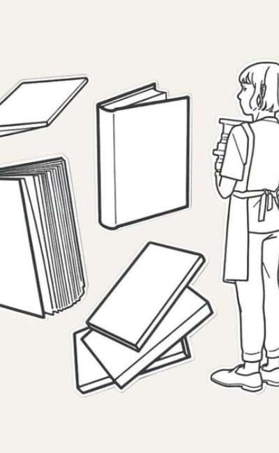 Removable Sticker Pack BOOKS