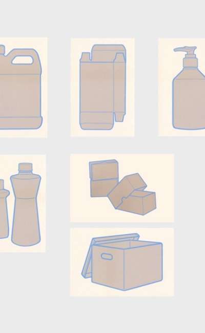 Cleaning Supplies Postcard Set of 6