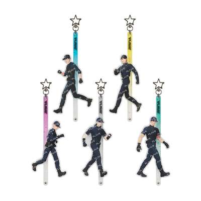 BORN SAVAGE ACRYLIC STICK KEYRING