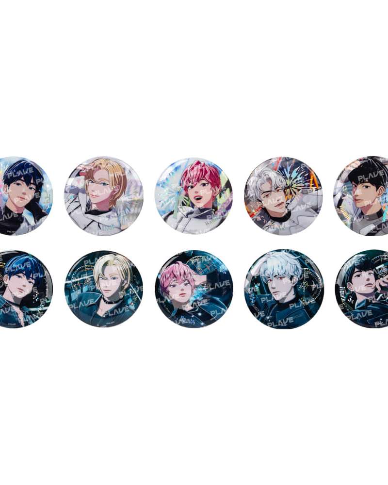 DASH TRADING CAN BADGE (Random Selection from 10 Types)