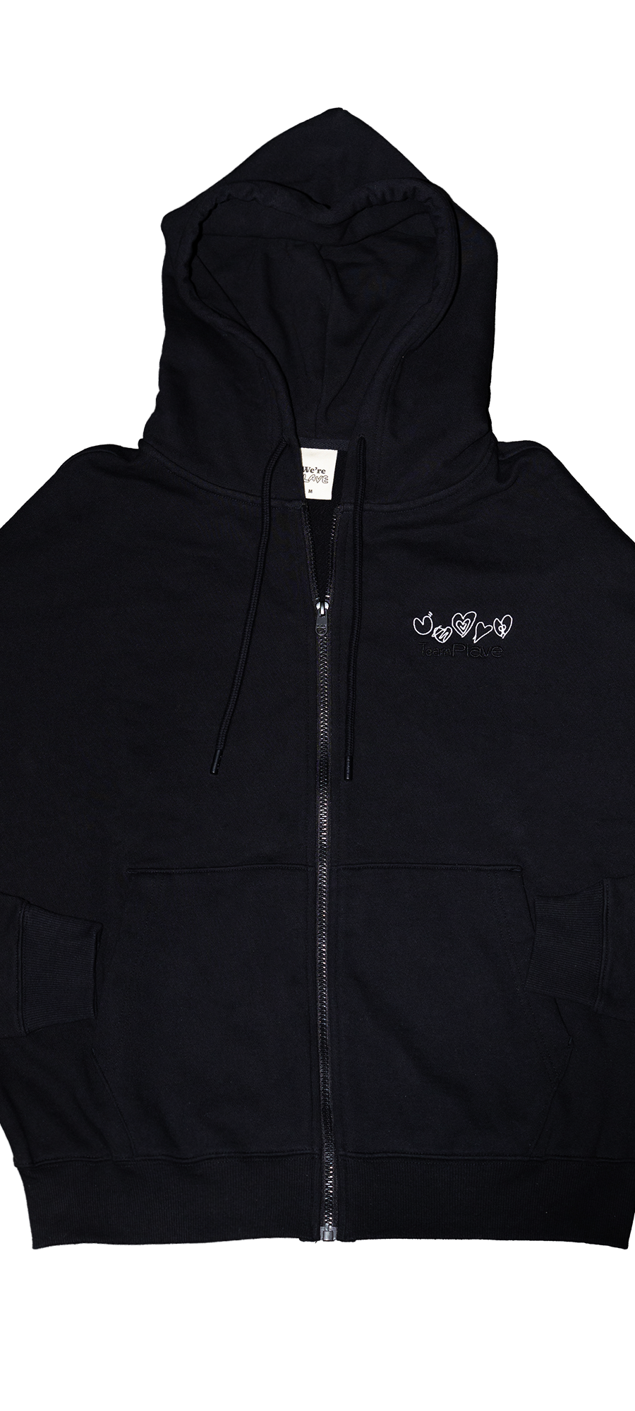 PLAVE'S HEART ZIP-UP HOODIE