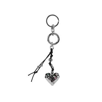 W4L METAL HEART KEYRING