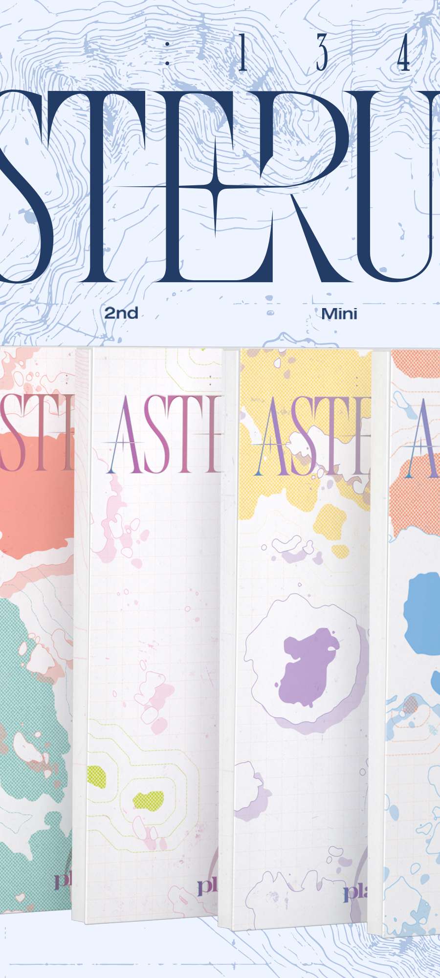 PLAVE 2nd Mini Album 'ASTERUM : 134-1' (Mini CD Ver. 5-Type Set)