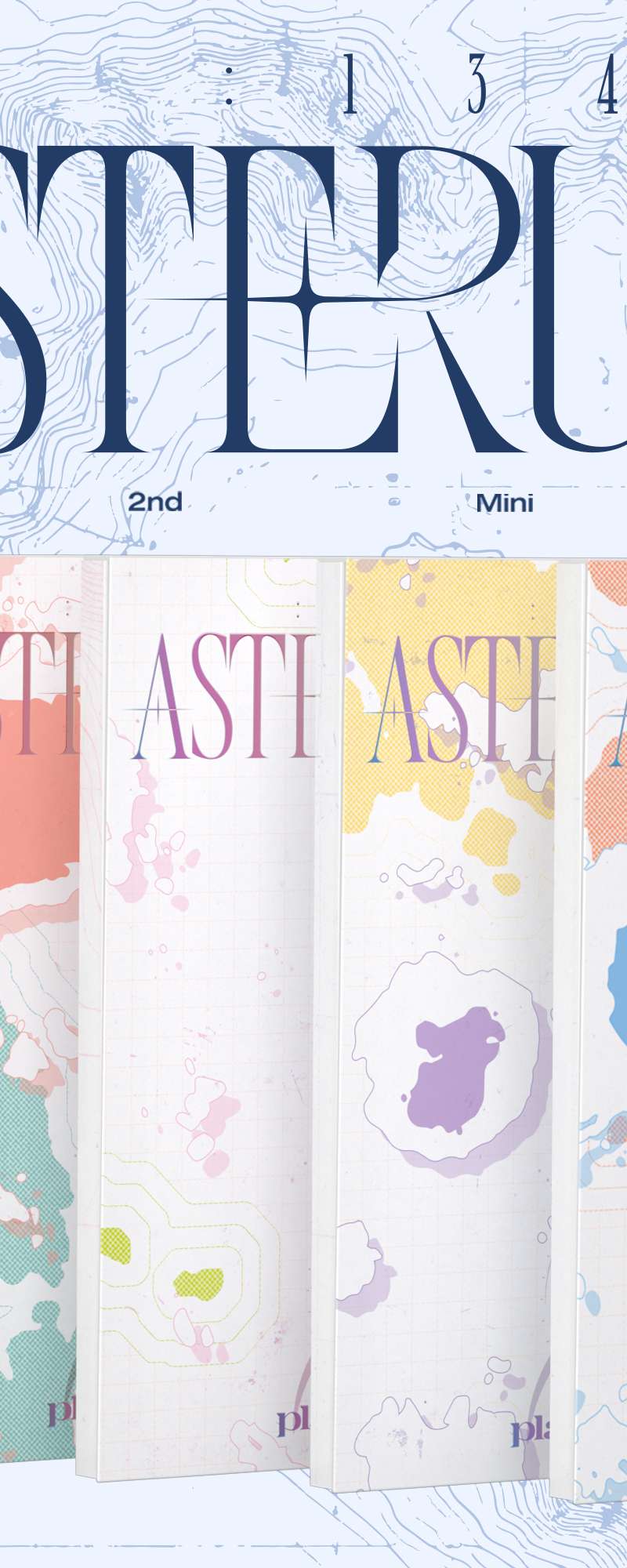 PLAVE 2nd Mini Album 'ASTERUM : 134-1' (Mini CD Ver. 5-Type Set)