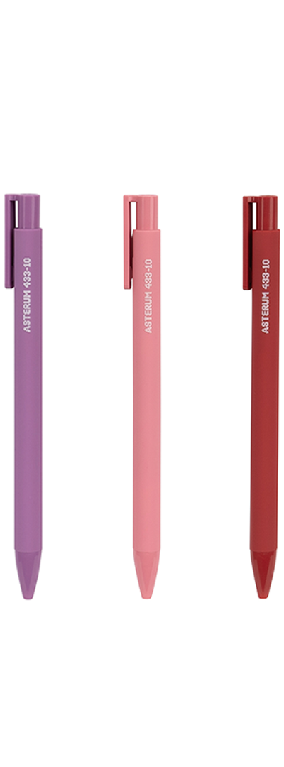 ASTERUM 433-10 PEN (Random Assortment - 5 Types)