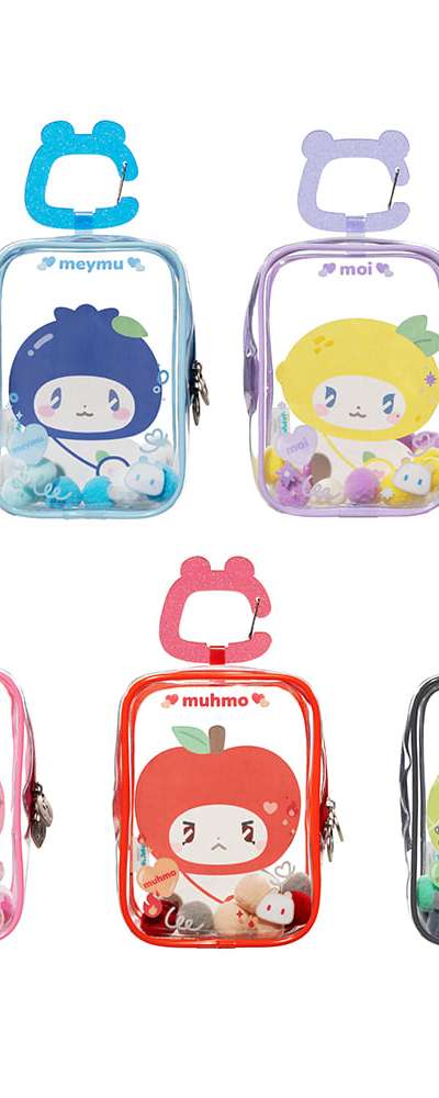 MMMM Plush Pouch Keyring