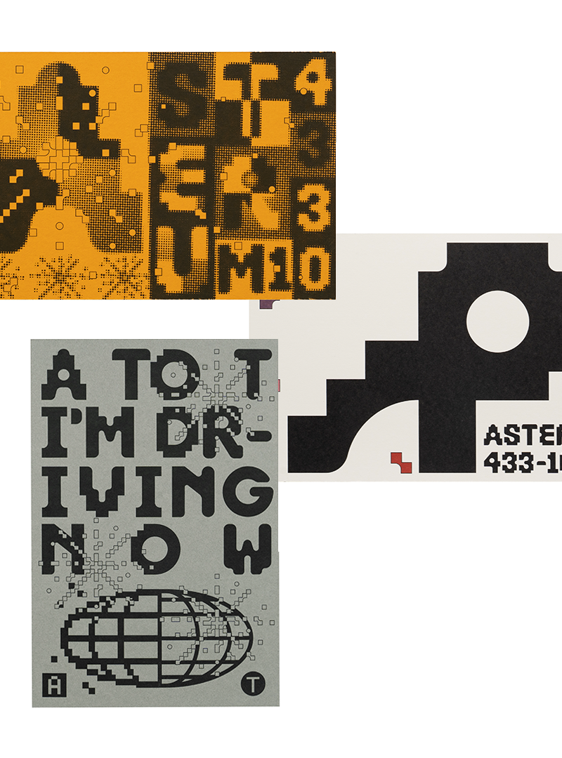 ASTERUM 433-10 POSTCARD
