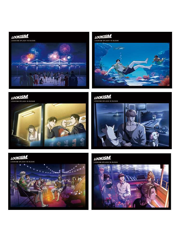 Splash In Busan Poster 6-Piece SET