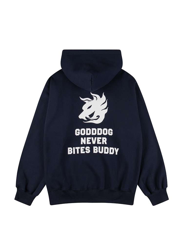 New God Dog Logo Fleece Hoodie