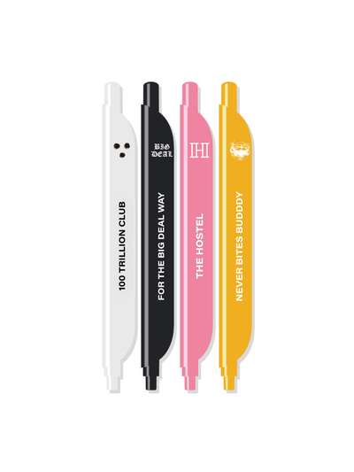 4 Crew Clip Pen Set