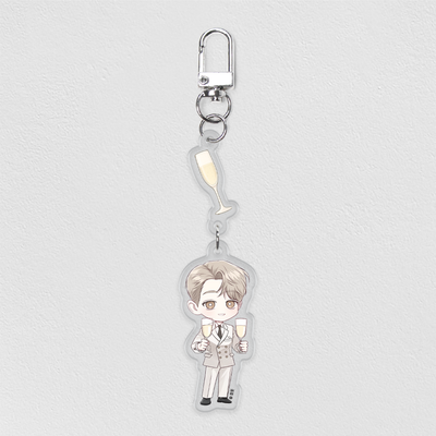 POP THE BEYOND Public and Private Distinction Acrylic Keyring