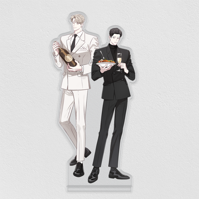 POP THE BEYOND Public and Private Distinction! Couple Acrylic Stand