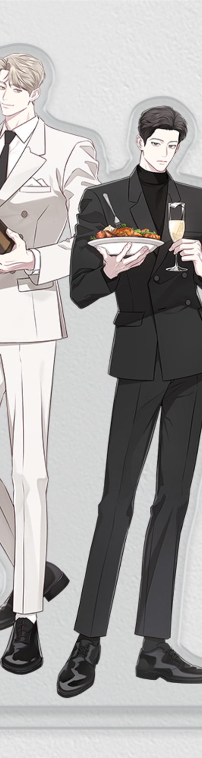 POP THE BEYOND Public and Private Distinction! Couple Acrylic Stand